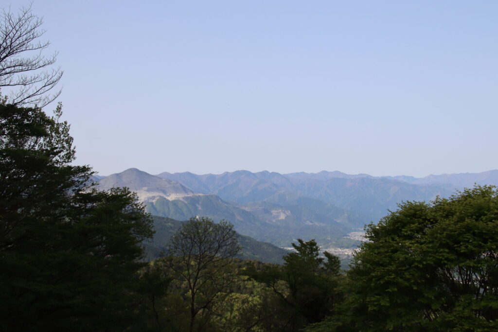 大霧山から景色