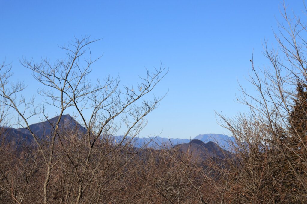 武甲山と両神山