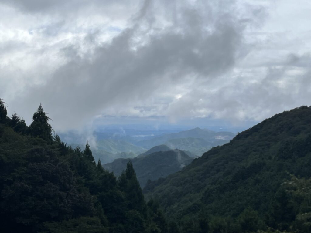 正丸峠からの景色