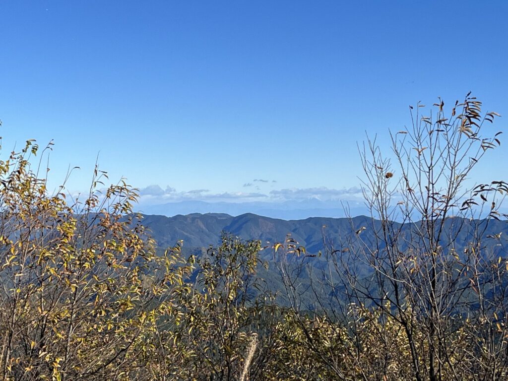 奥武蔵山域の眺め