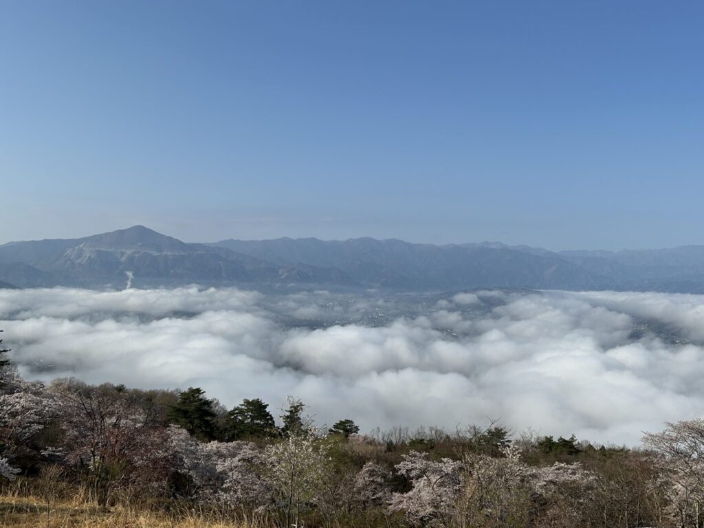 美濃山からの秩父雲海