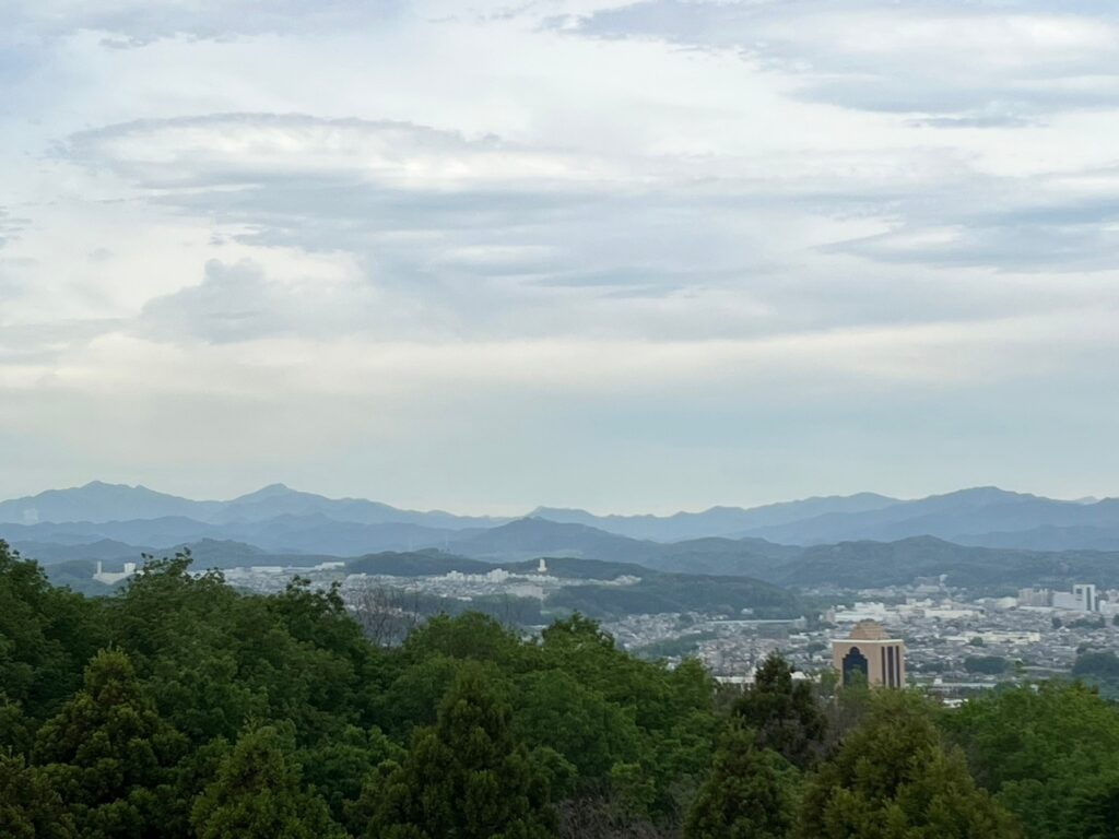 桜山展望台からの眺め