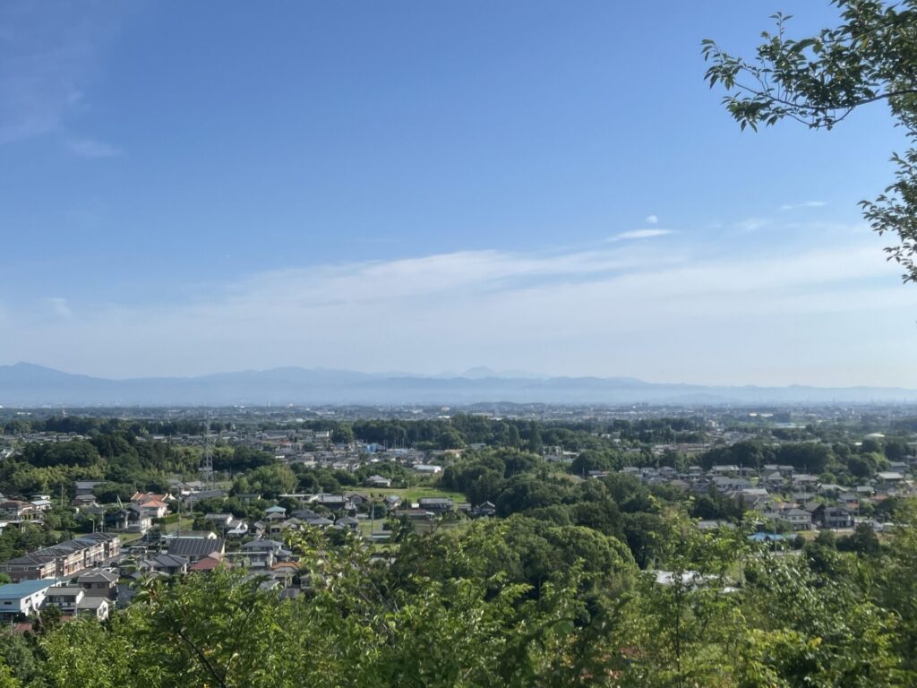 堂ノ入山展望台からの景色