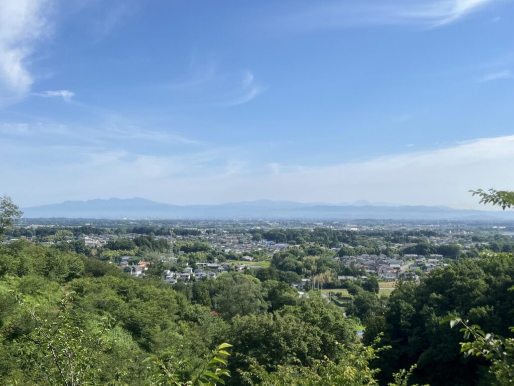 浅間神社展望台からの眺め