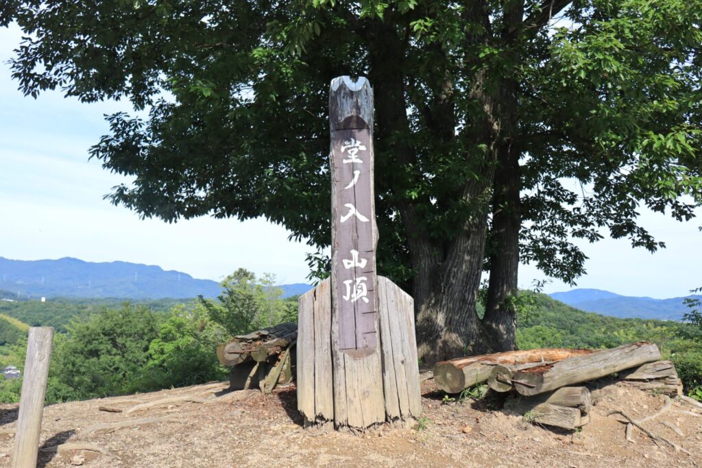 堂ノ入山山頂