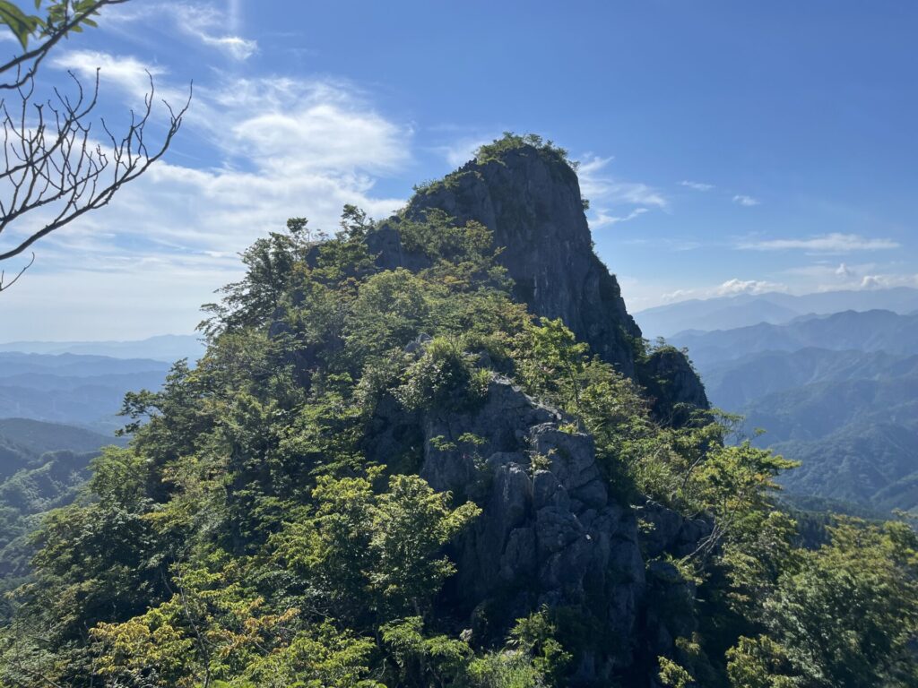 振り返った西岳