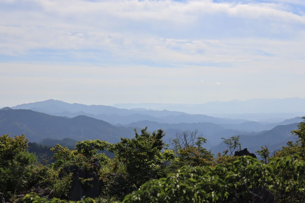 秩父方面の山