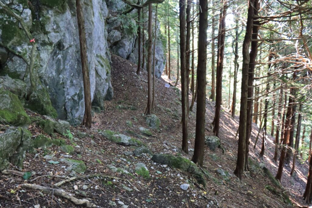 二子山登山道