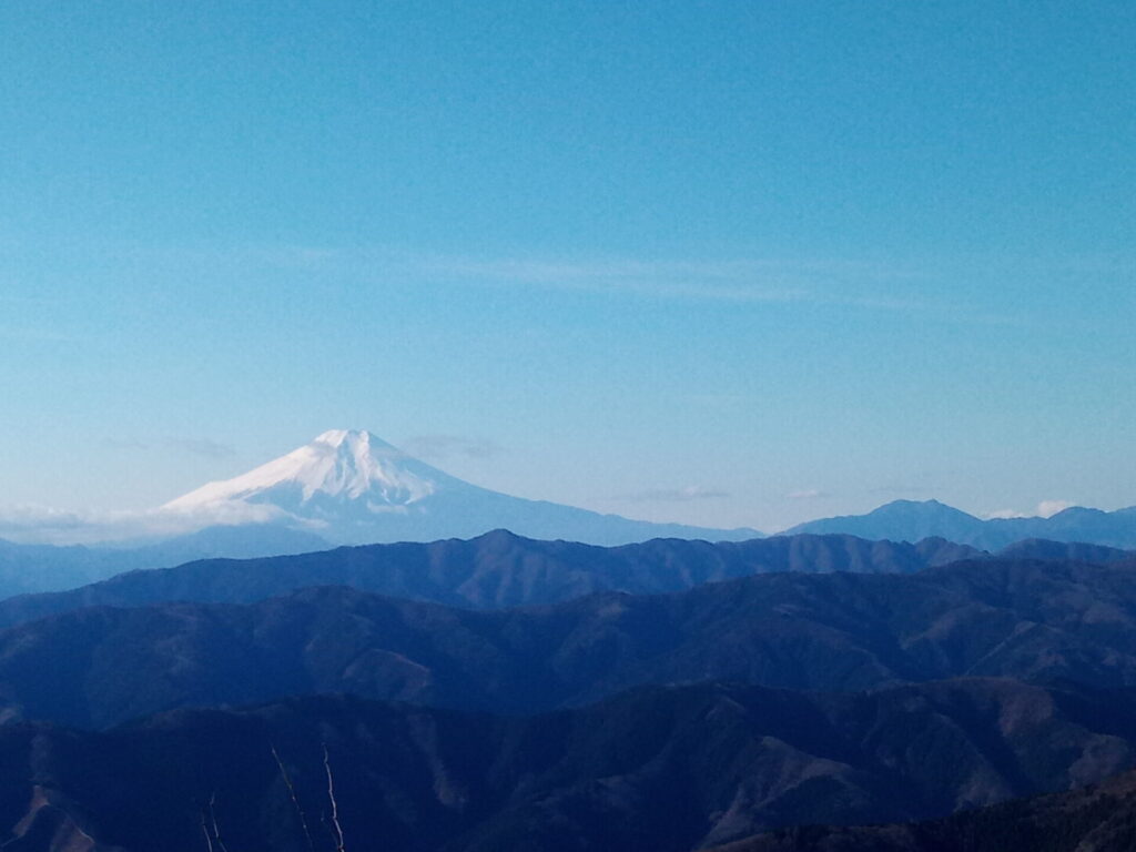 大岳山からの富士山