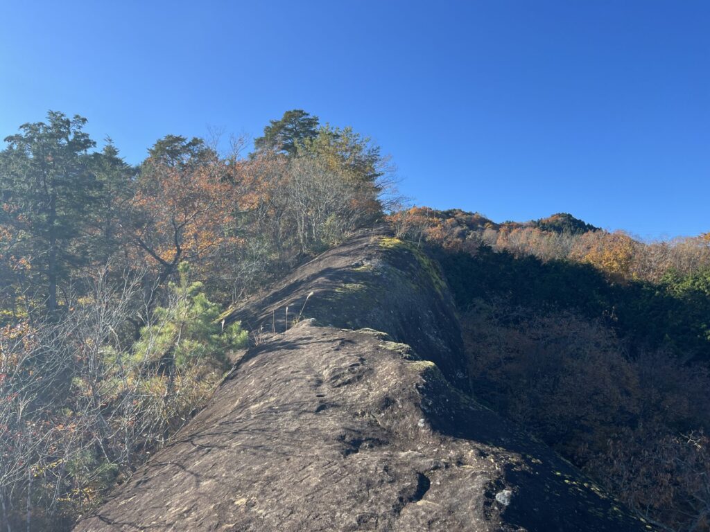 お船岩の岩峰