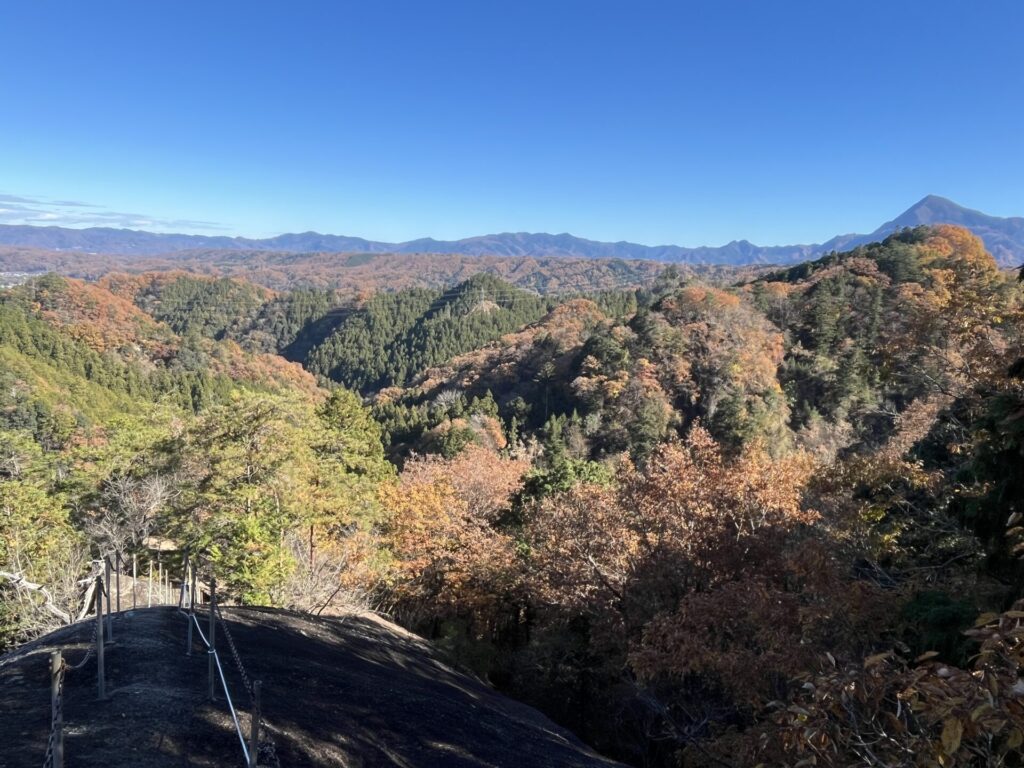 兎岩からの展望