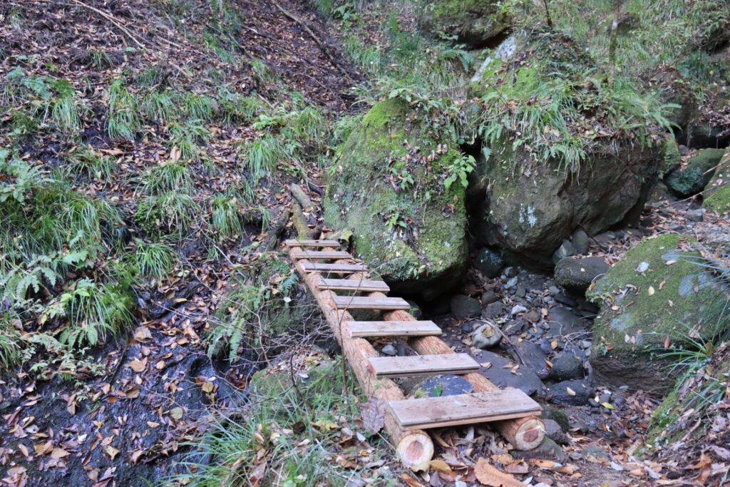 釜ノ沢五峰登山道