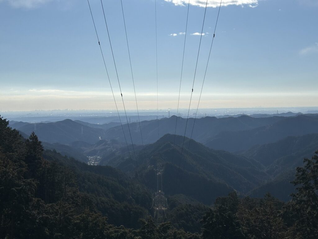 転倒からの絶景