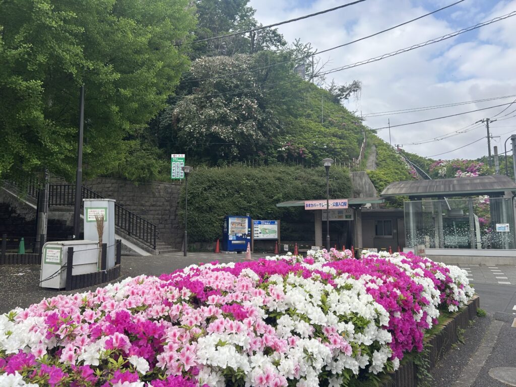 飛鳥山公園入口