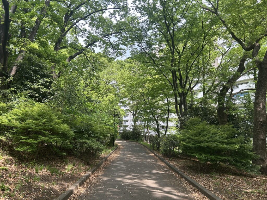 戸山公園入口