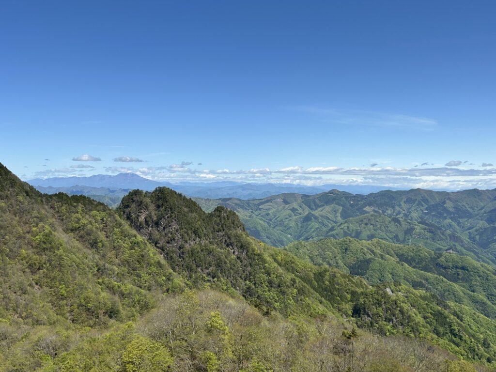 宗四郎山からの浅間山