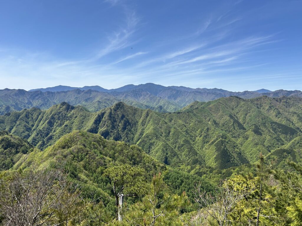 宗四郎山山頂からの景色