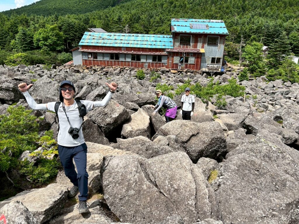 編笠山登山