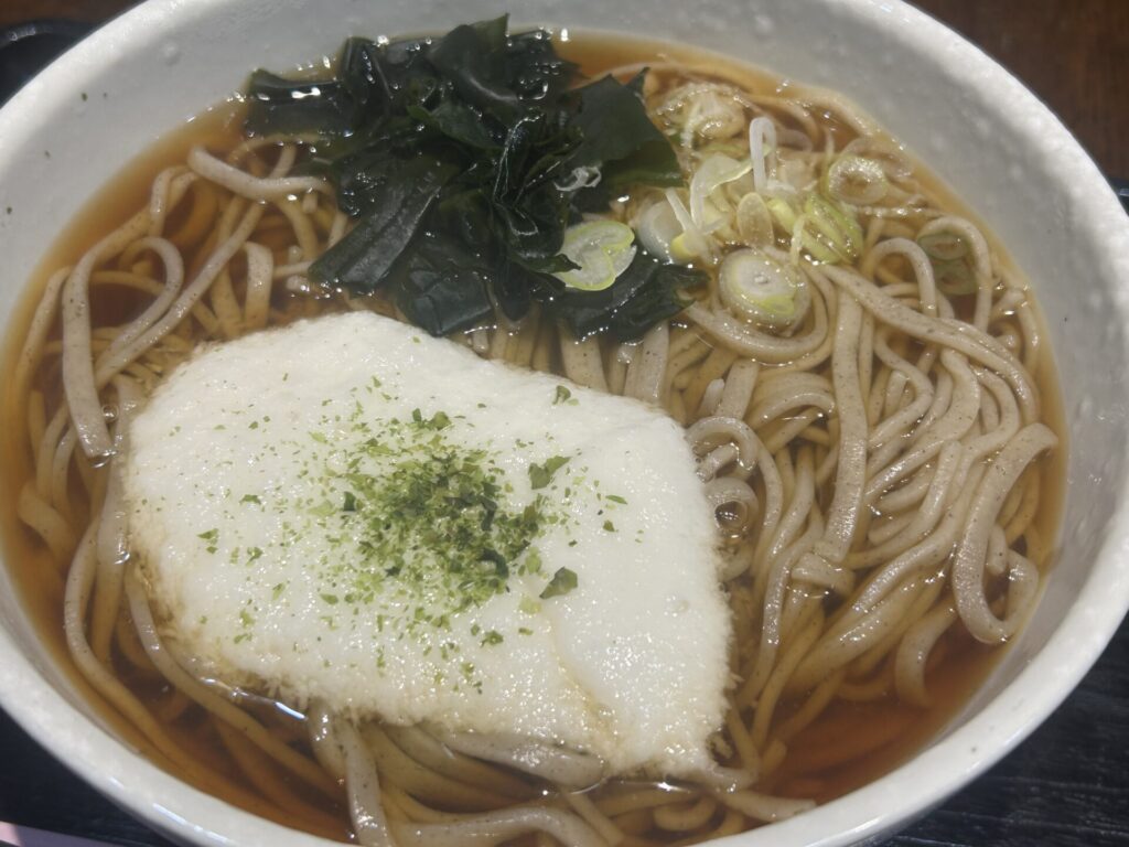 スミカのとろろ蕎麦(温)
