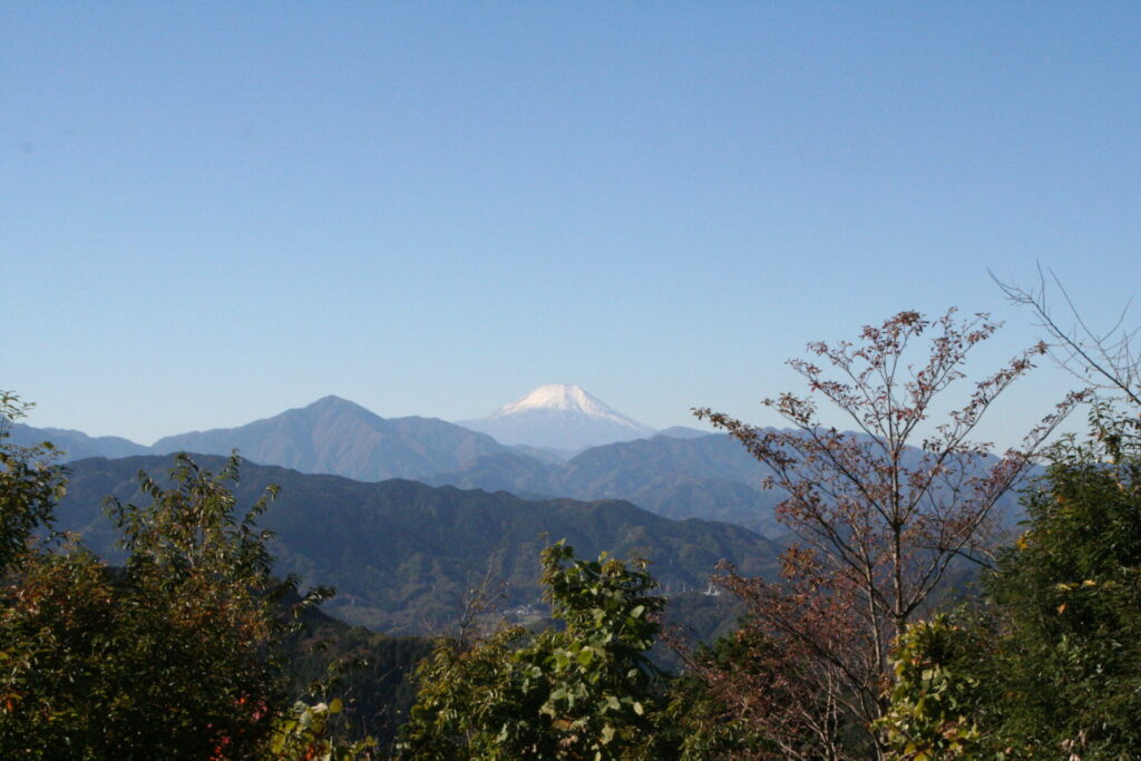 高尾からの富士山